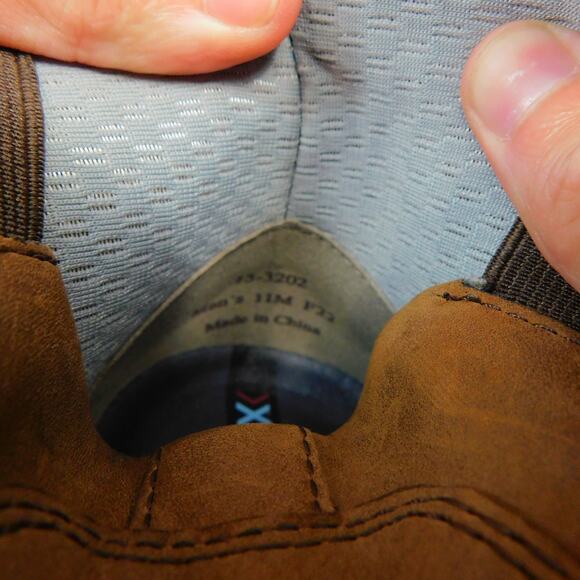 Johnston & Murphy Men's Boots Tan Oiled Full Grain Waterproof Size 11 New - Picture 10 of 12